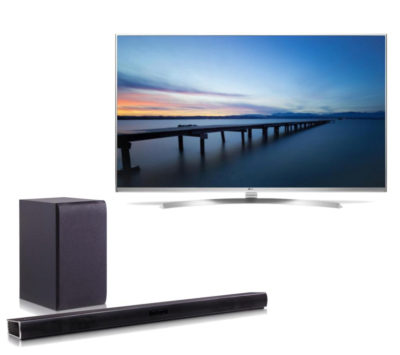 60 LG 60UH850V Smart 3D 4K Ultra HD HDR LED TV & Wireless Sound Bar Bundle 60 LG 60UH850V Smart 3D 4K Ultra HD HDR LED TV & Wireless Sound Bar Bundle